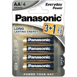 БАТЕРИЯ LR06/4BP 3+1 EPS EVERYDAY POWER PANASONIC
