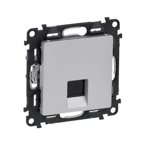 КОМПЮТЪРНА РОЗЕТКА RJ45 cat 5e. UTP VALENA LIFE LEGRAND - АЛУМИНИЙ