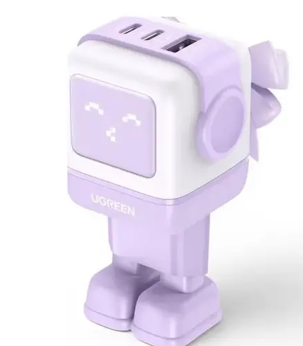 CD361 ЗАРЯДНО УСТРОЙСТВО 2xUSB-C,1xUSBA,65W,ROBOT, UGREEN - ЛИЛАВ