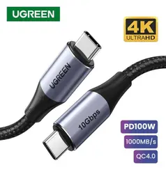 ПЛЕТЕН КАБЕЛ USB-C/USB-C 3.2 Gen2 5А US355 UGREEN