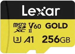 КАРТА ПАМЕТ ЗАЛАТНО Micro SDXC 256GB 280/180MB/S UHS-II,A1,V60,U3 LEXAR