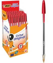 ХИМИКАЛ CRISTAL MEDIUM ЧЕРВЕН 50 BIC