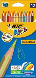 МОЛИВИ 12 ЦВЯТА TROPICOLORS BIC