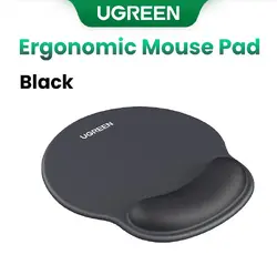 ЕРГОНОМИЧЕН ПАД ЗА МИШКА LP668 UGREEN - ЧЕРЕН